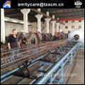 Spun concrete transmission pole making welding machine